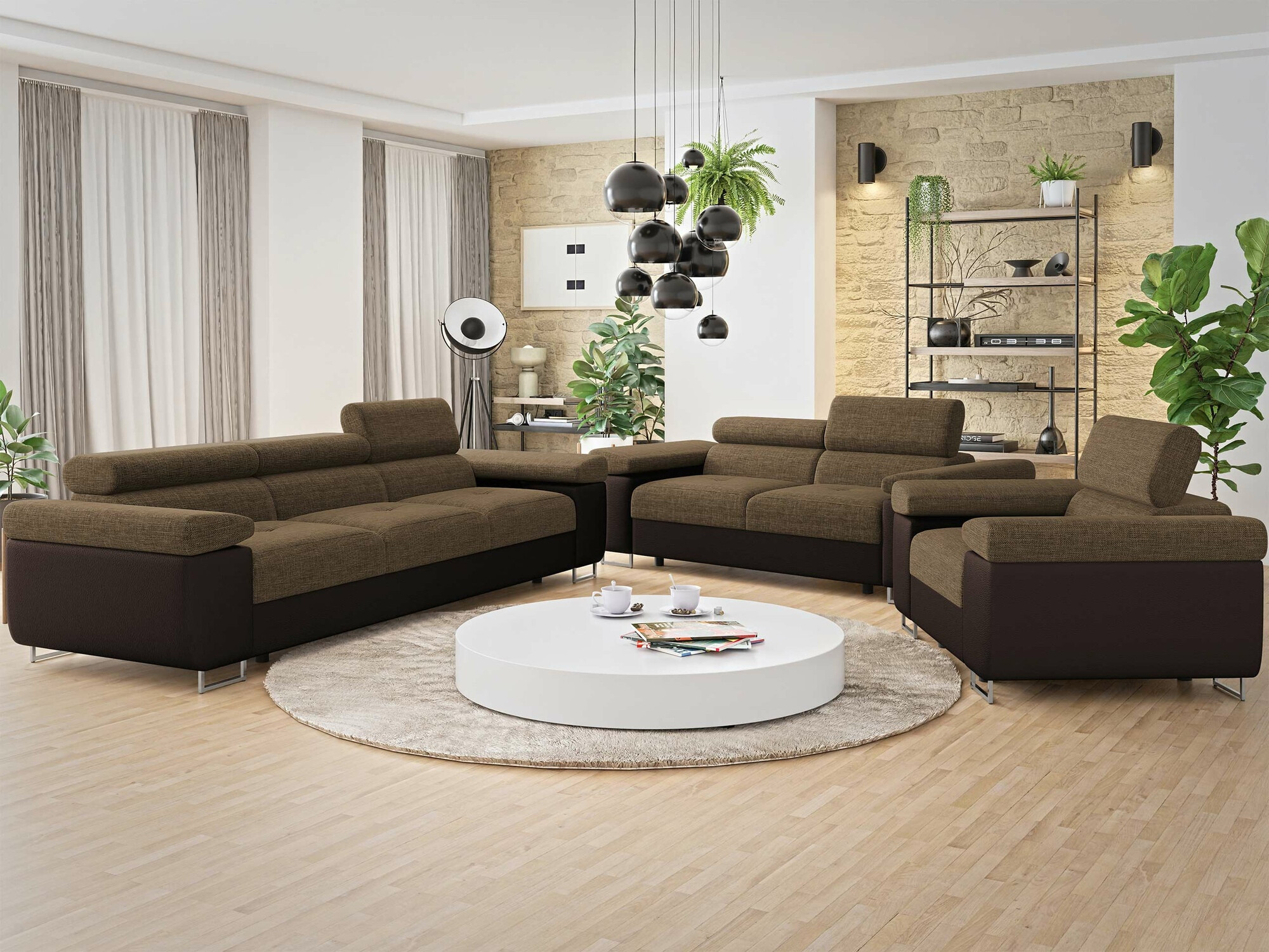Fauteuil Comfivo Eliferu 106 (Soft 066 + Lux 03)