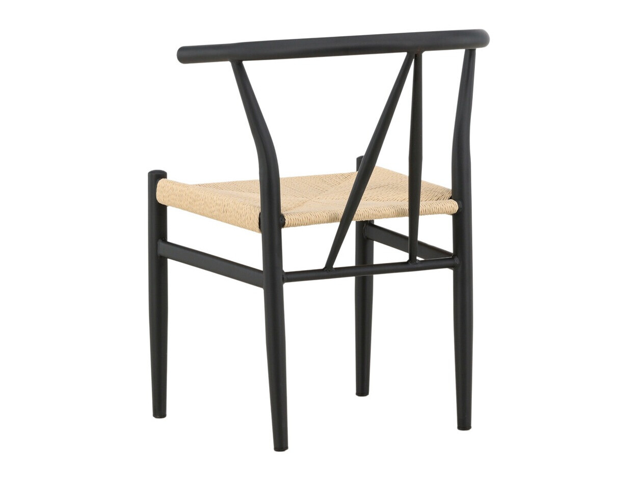 Stoel Dallas 4525 (Zwart + Beige)