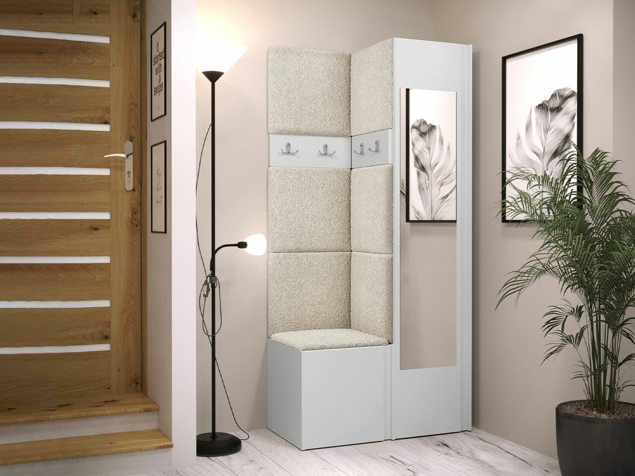 Gangmeubelset Hartford 354 (Wit)