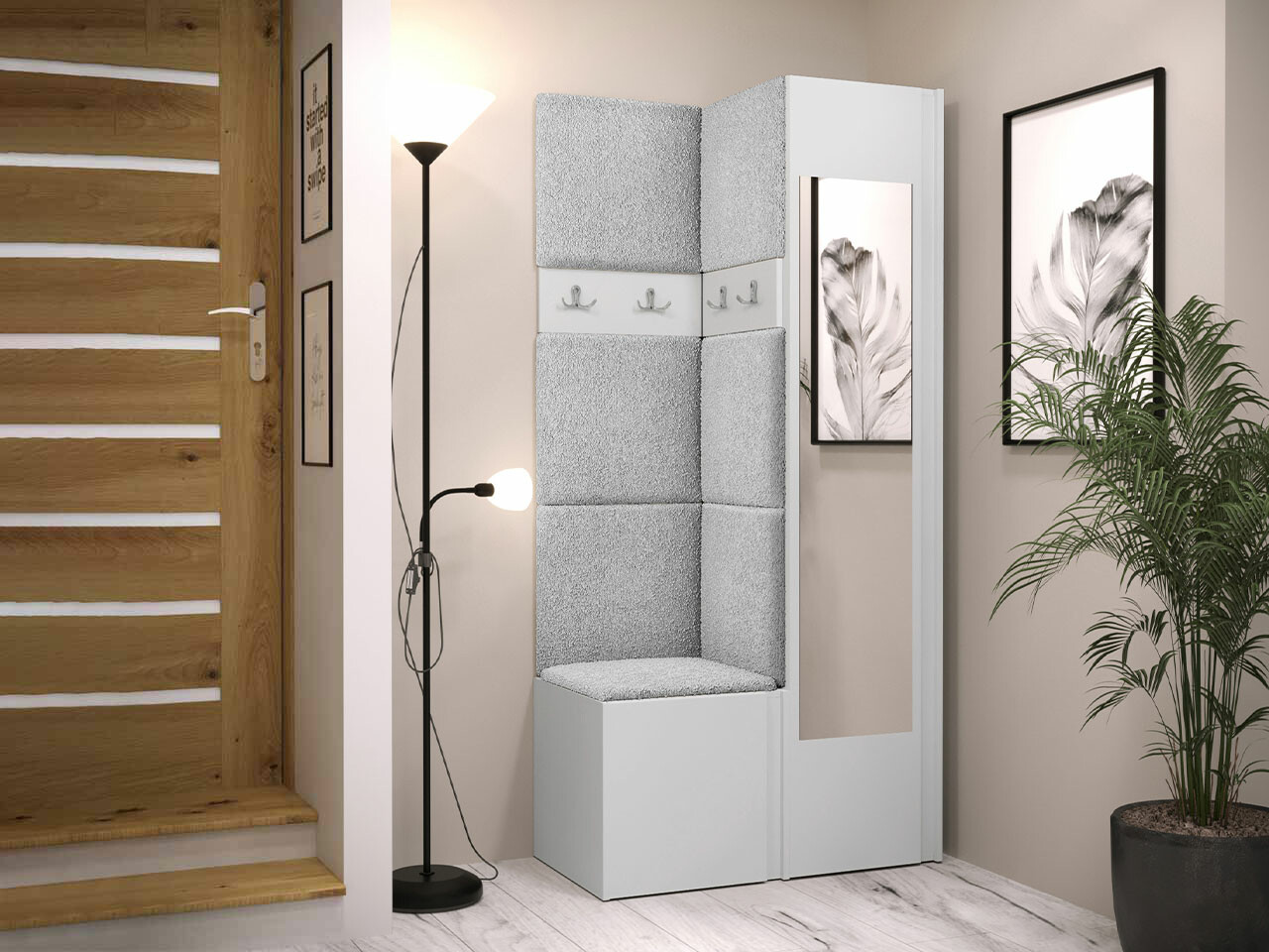 Gangmeubelset Hartford 354 (Wit)