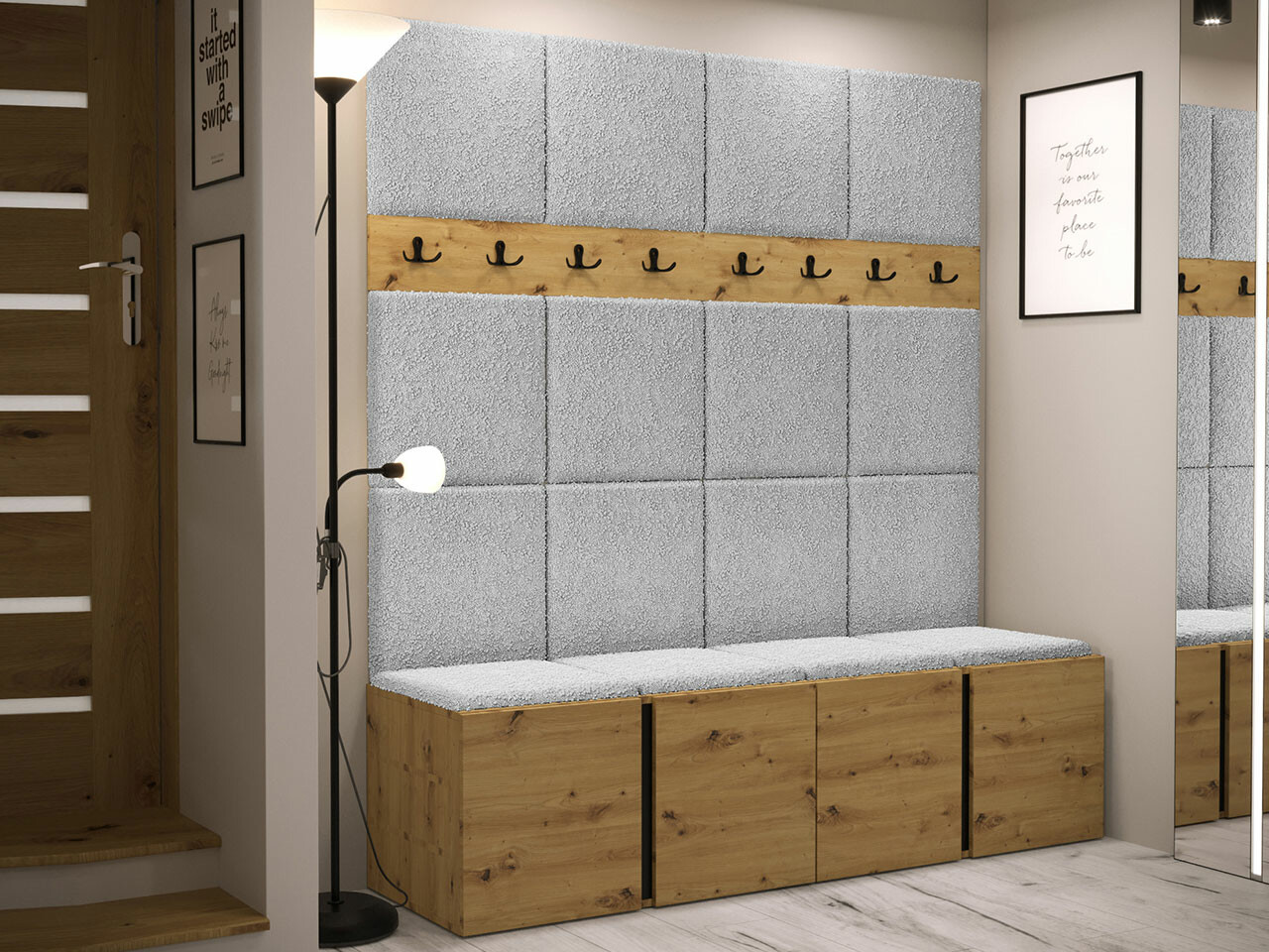 Gangmeubelset Hartford 268 (Artisan eiken)