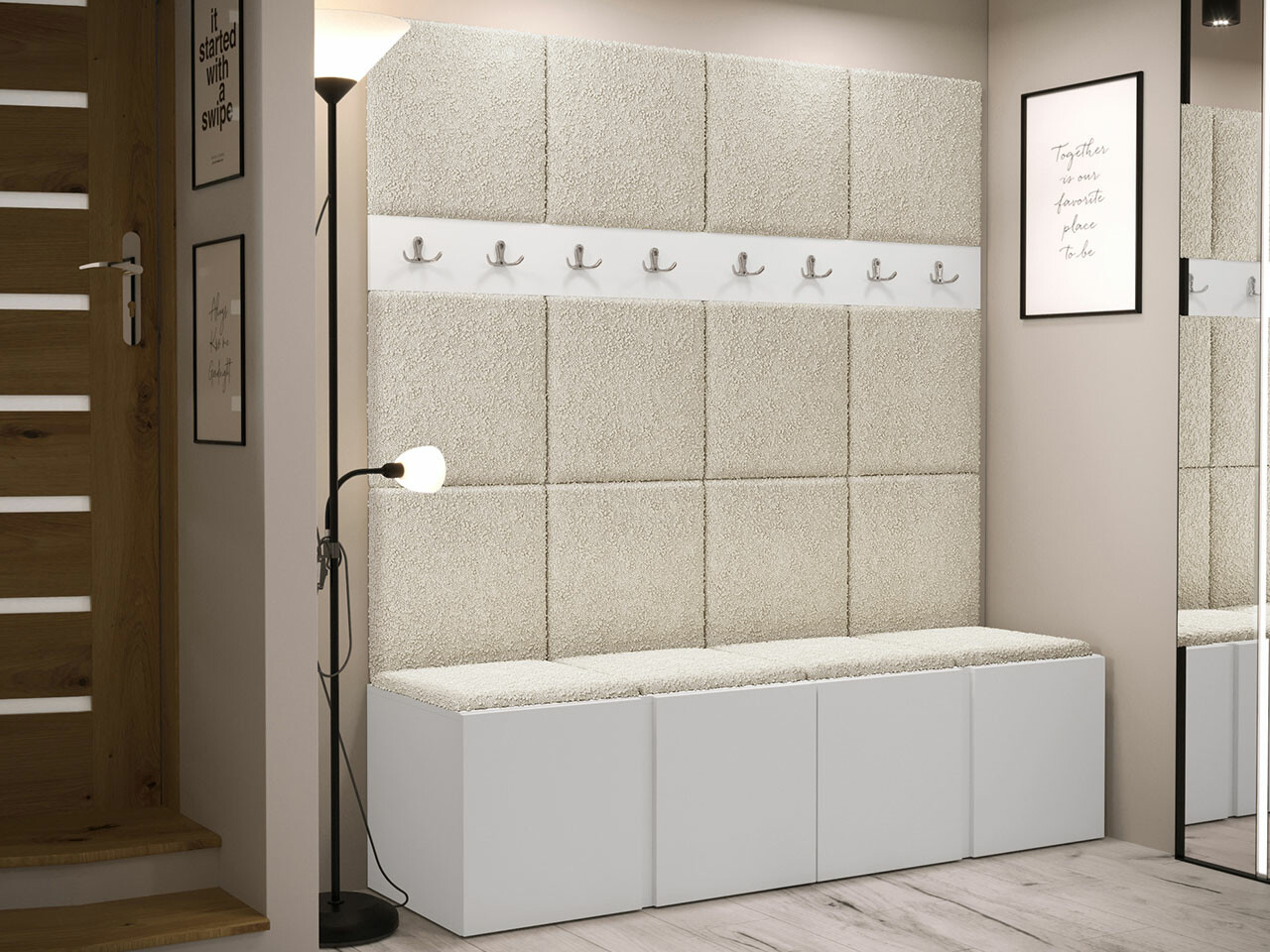 Gangmeubelset Hartford 268 (Wit)