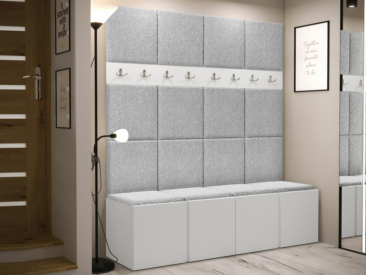 Gangmeubelset Hartford 268 (Wit)