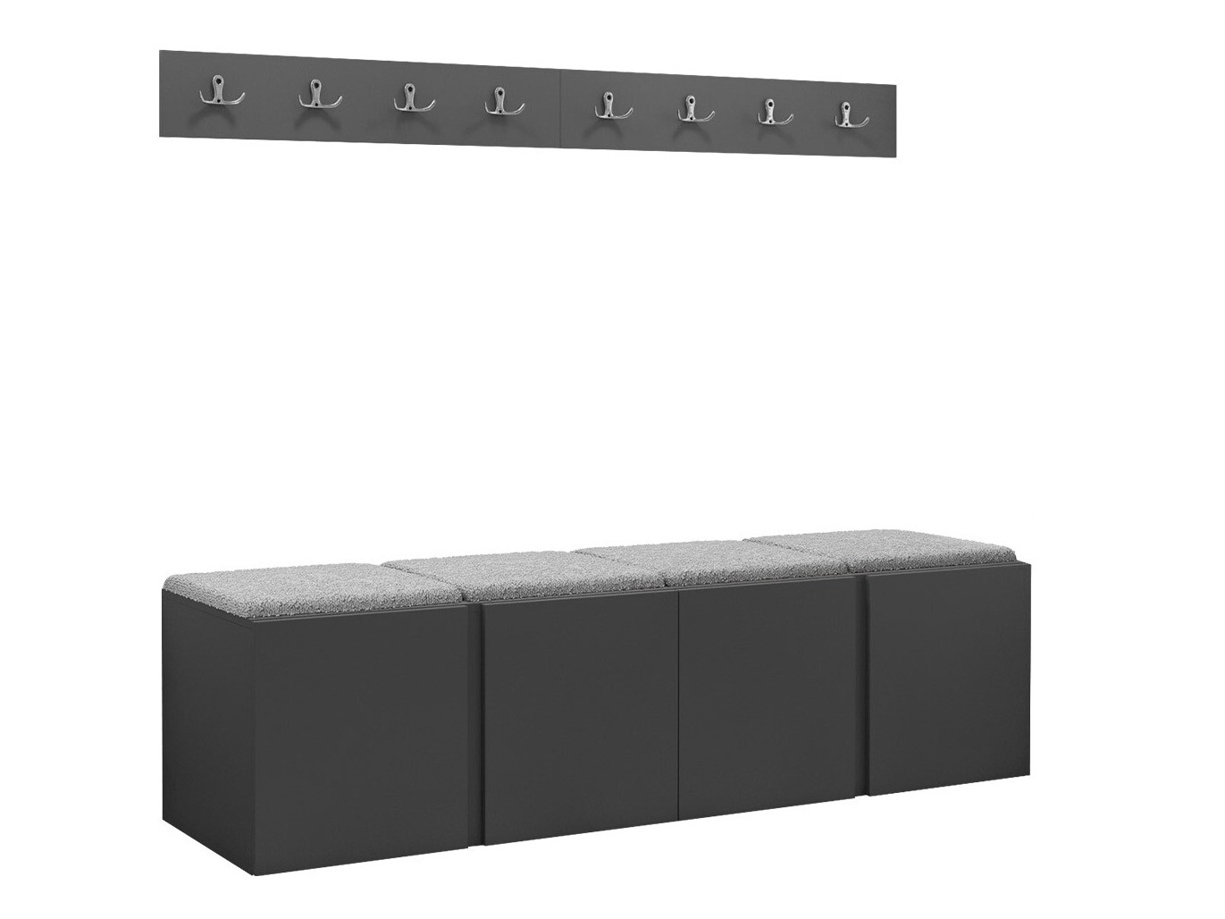 Gangmeubelset Hartford 276 (Grafiet)