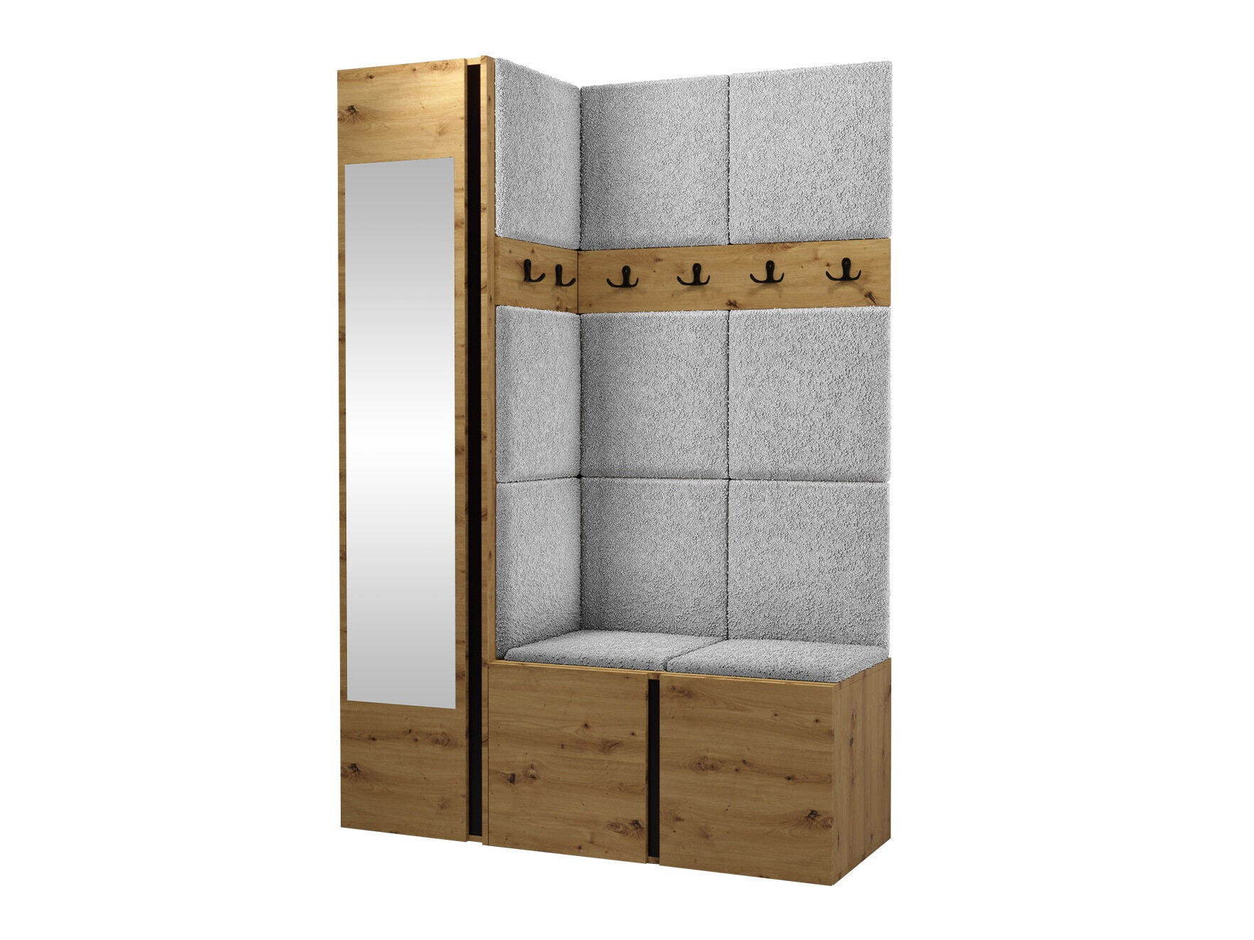 Gangmeubelset Hartford 277 (Artisan eiken)