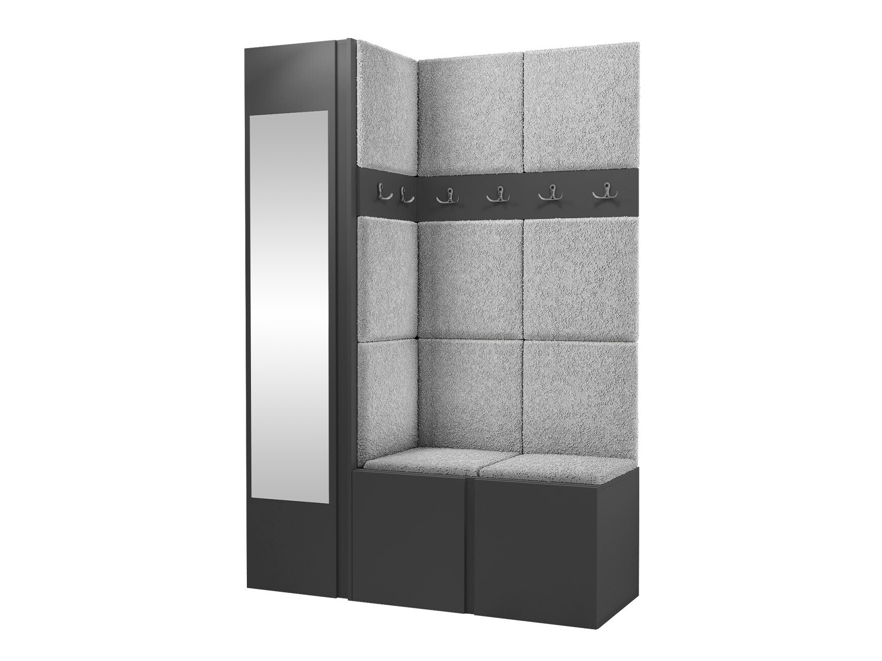 Gangmeubelset Hartford 277 (Grafiet)