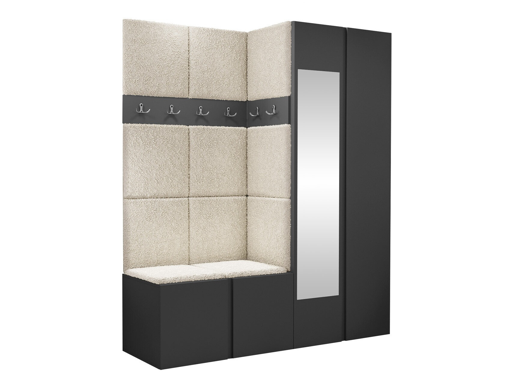 Gangmeubelset Hartford 278 (Grafiet)