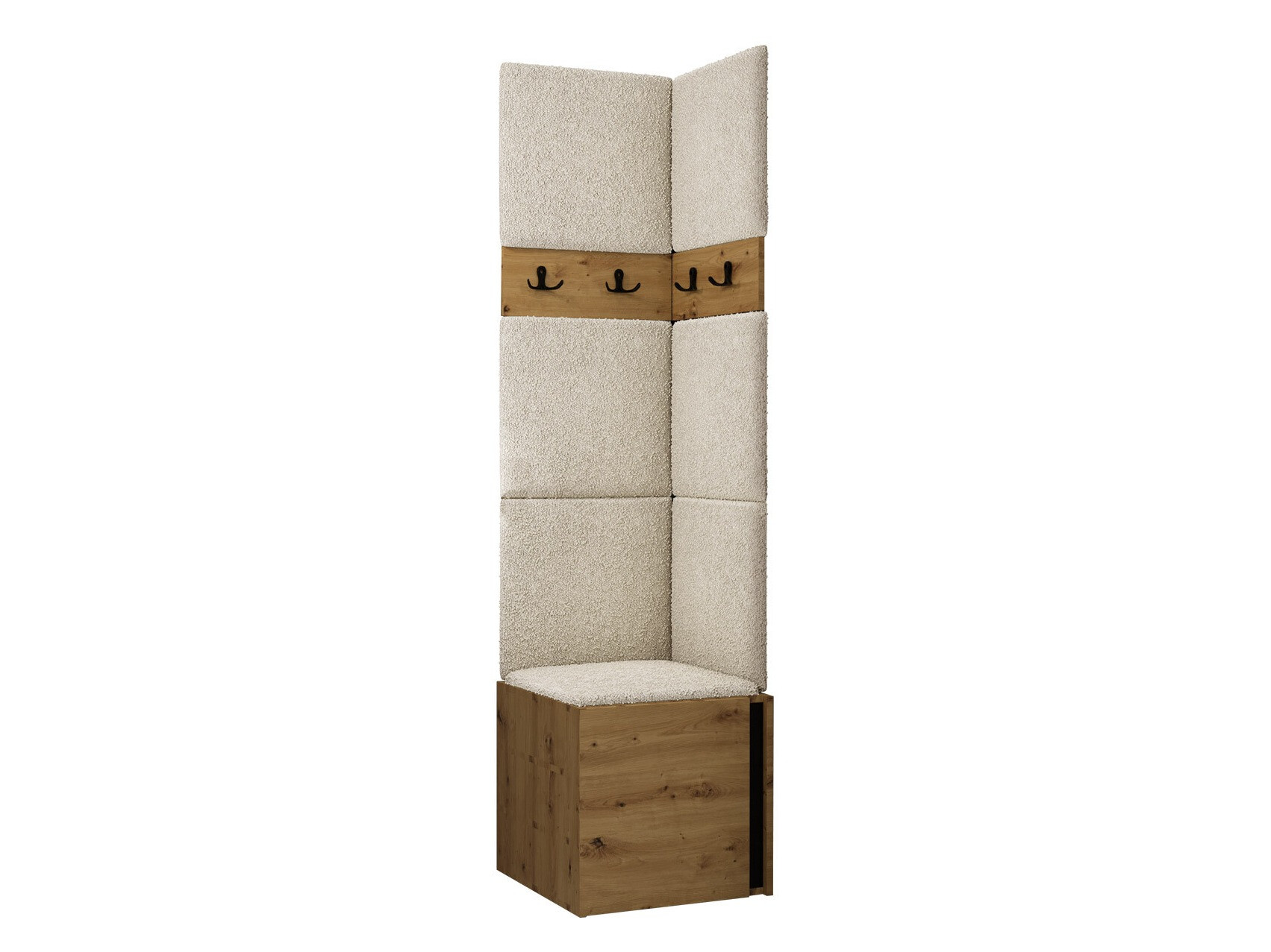 Gangmeubelset Hartford 347 (Artisan eiken + Zwart)