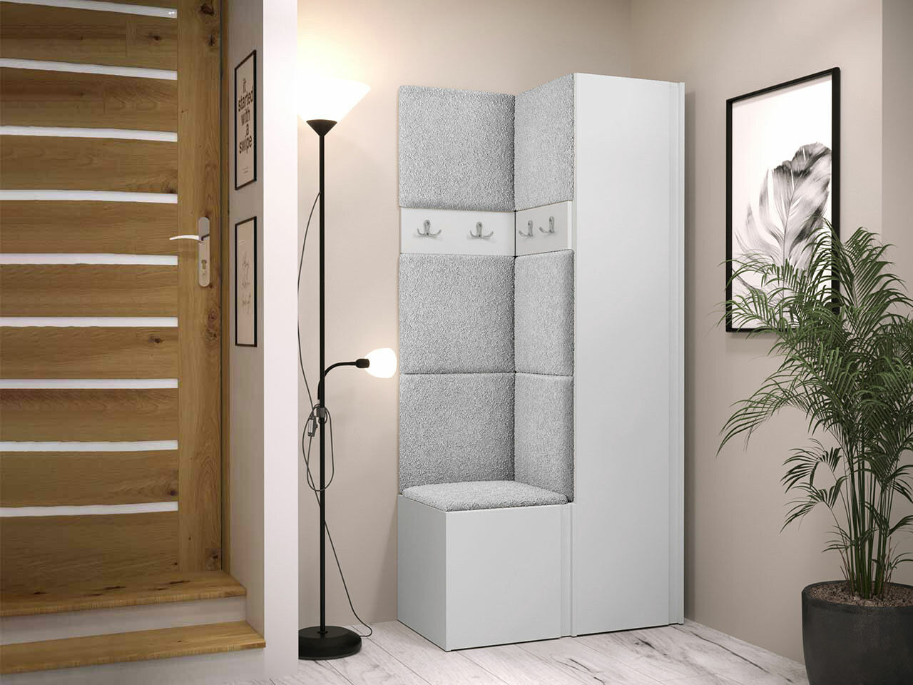 Gangmeubelset Hartford 348 (Wit)