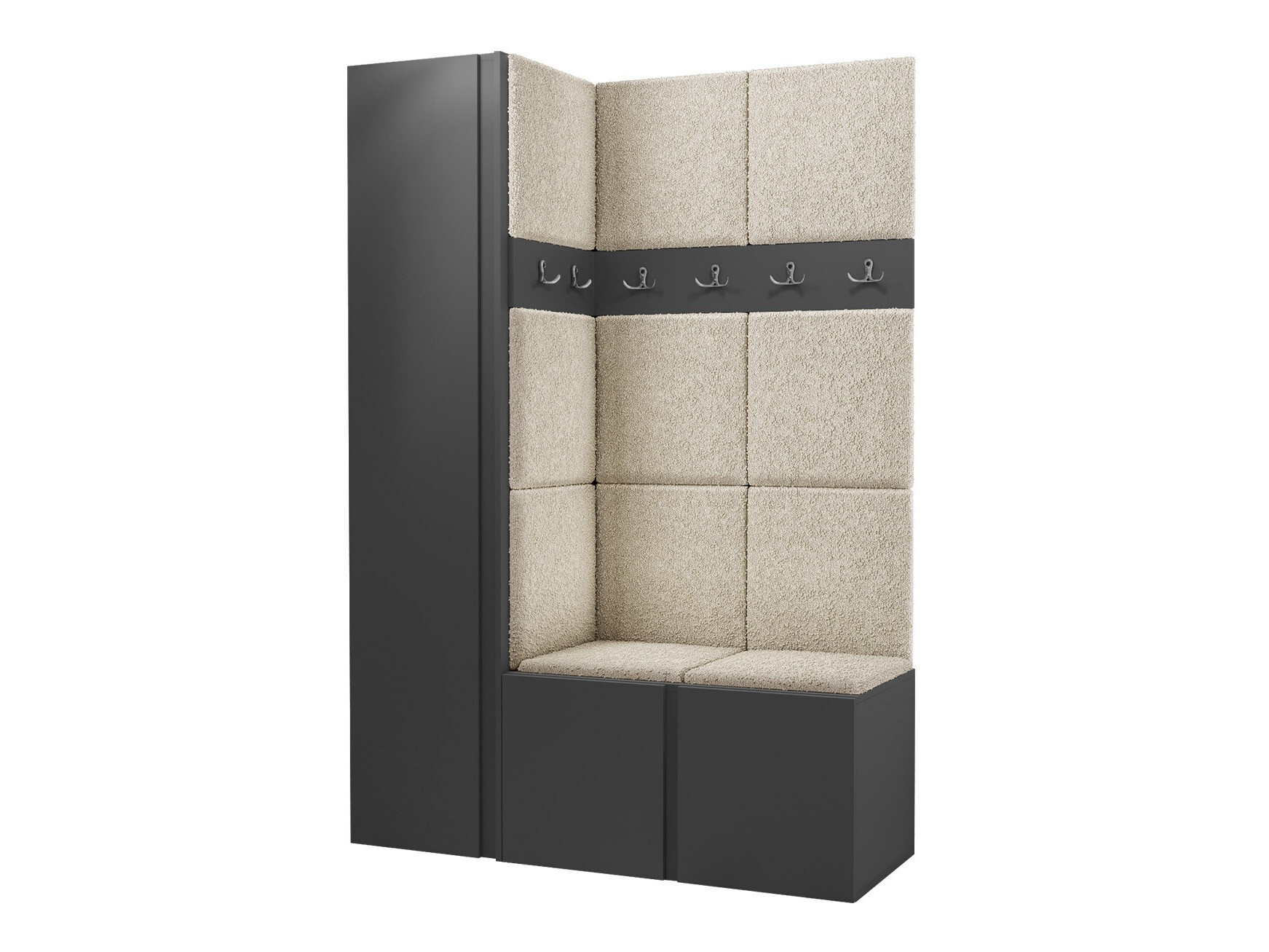 Gangmeubelset Hartford 471 (Grafiet)