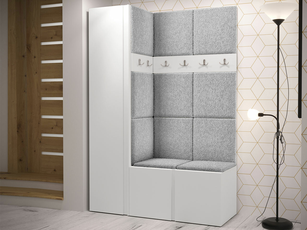 Gangmeubelset Hartford 471 (Wit)