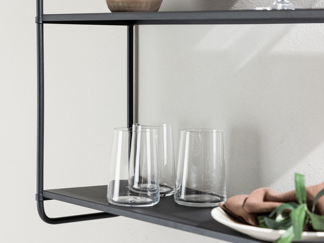 Wandplank Dallas 4550 (Zwart)
