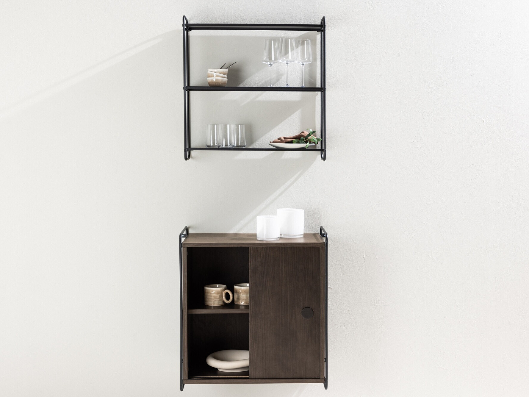Wandplank Dallas 4550 (Zwart)