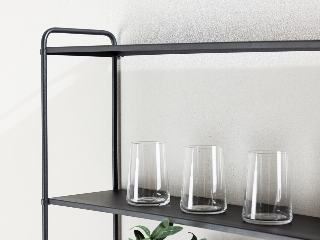 Wandplank Dallas 4551 (Zwart)