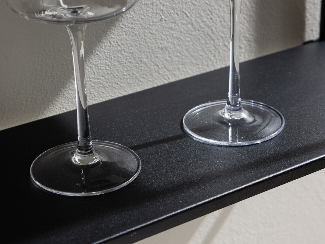 Wandplank Dallas 4551 (Zwart)