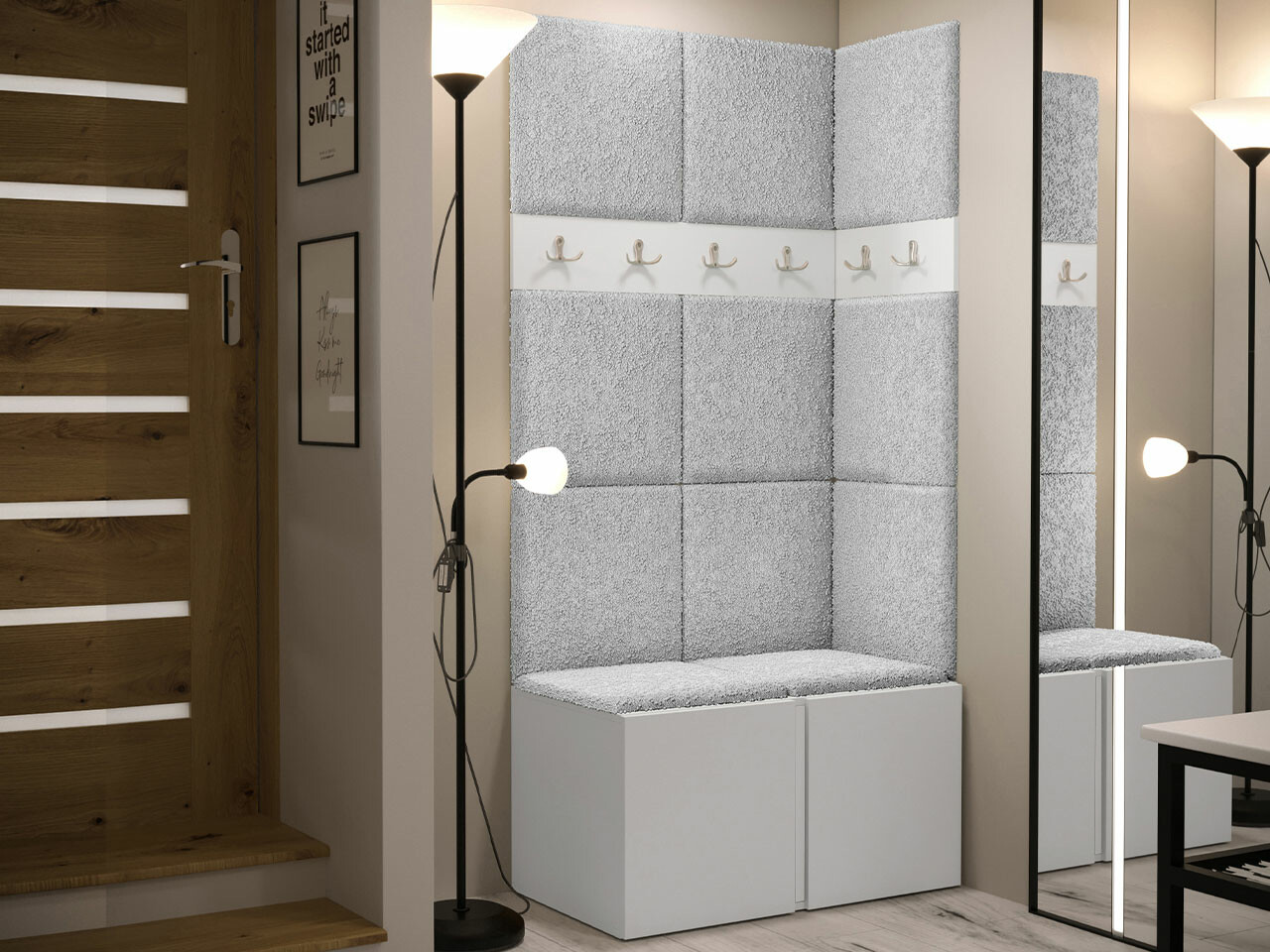 Gangmeubelset Hartford 264 (Wit)