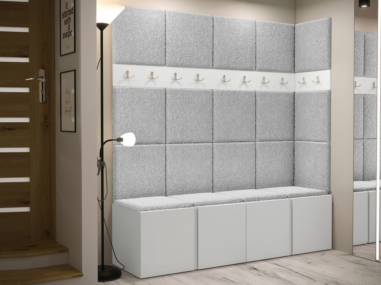 Gangmeubelset Hartford 265 (Wit)