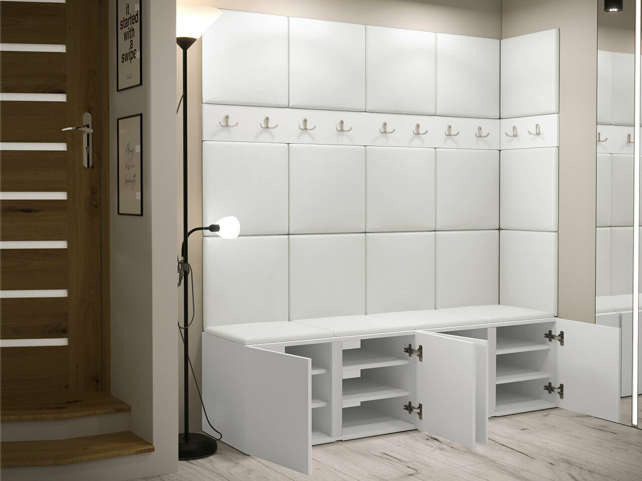 Gangmeubelset Hartford 265 (Wit)