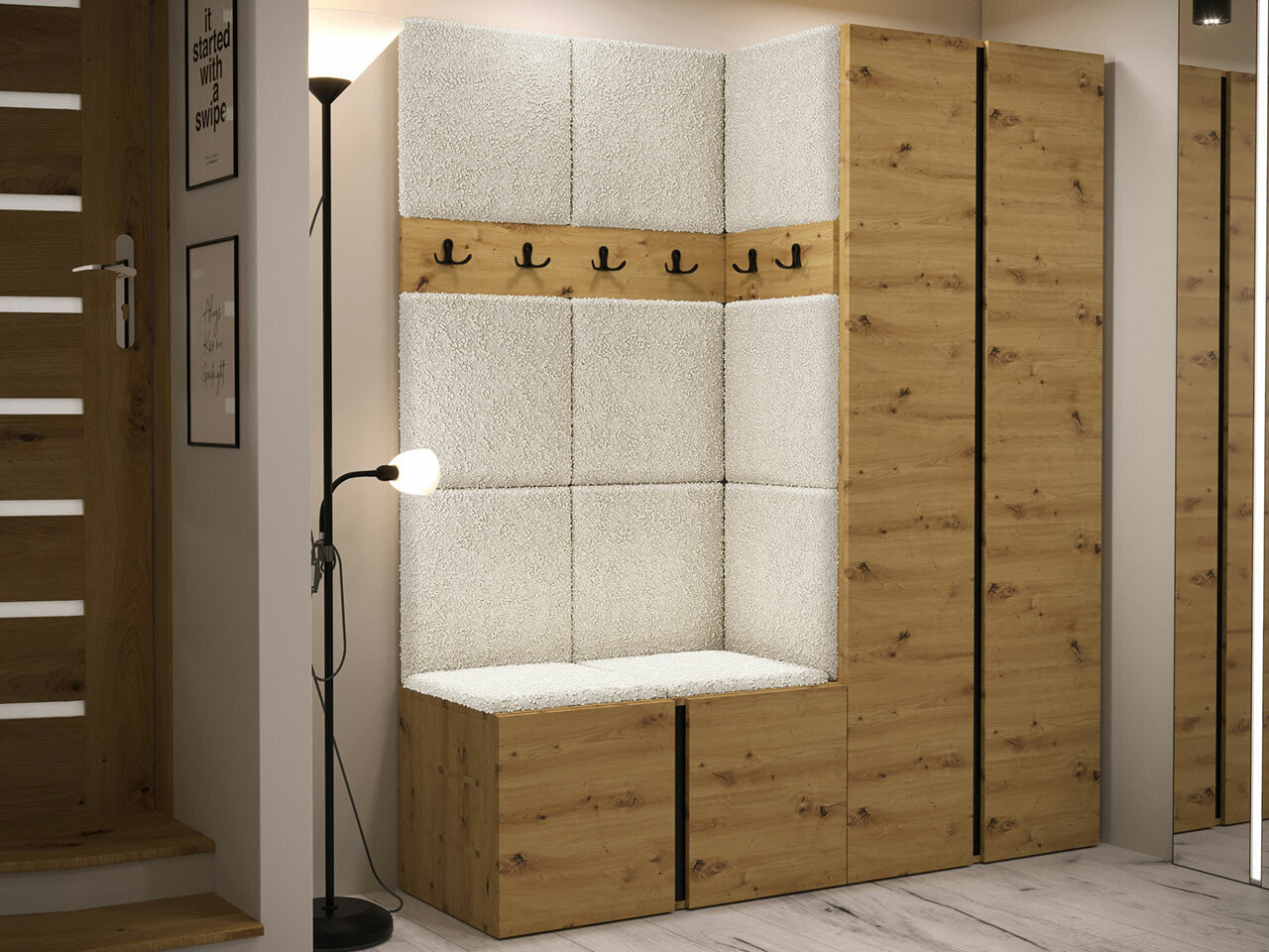 Gangmeubelset Hartford 266 (Artisan eiken)