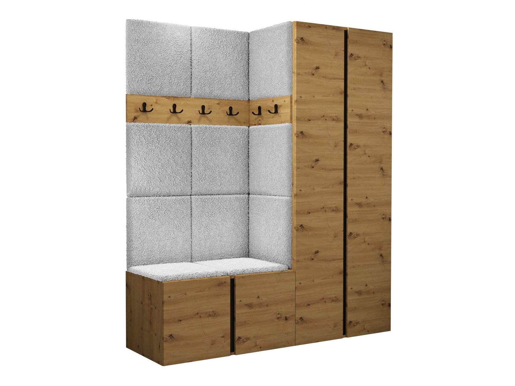 Gangmeubelset Hartford 266 (Artisan eiken)