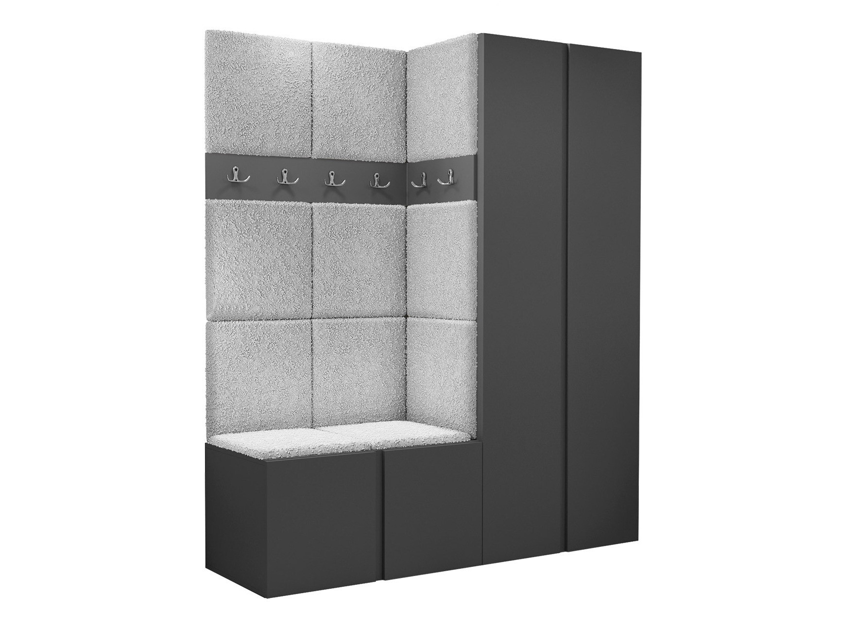 Gangmeubelset Hartford 266 (Grafiet)