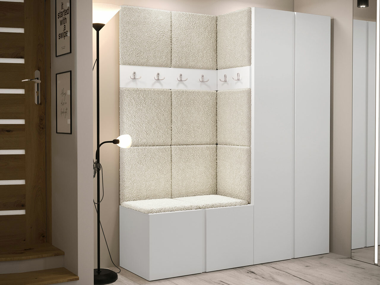 Gangmeubelset Hartford 266 (Wit)