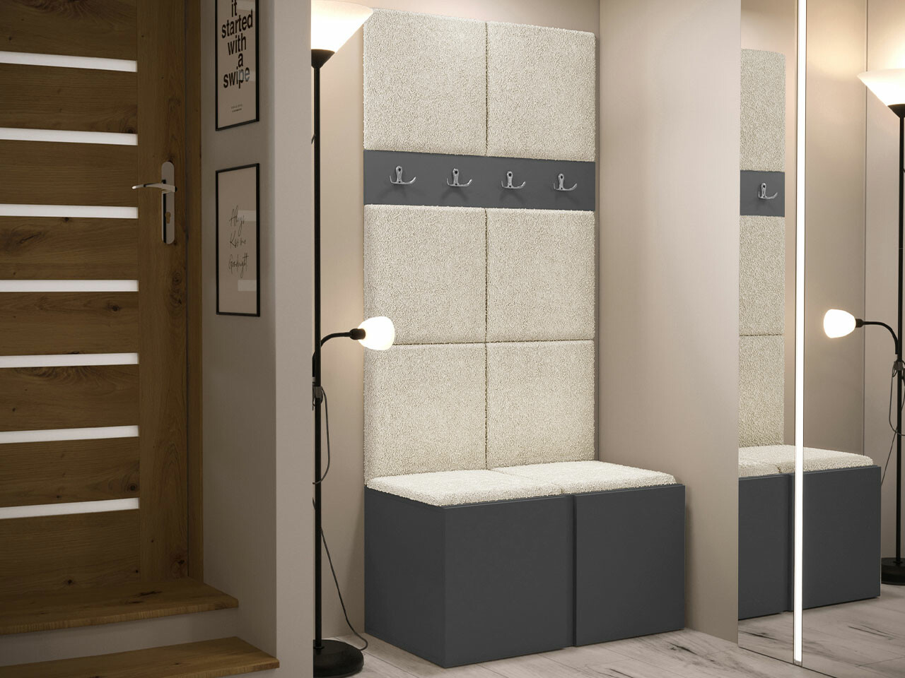 Gangmeubelset Hartford 267 (Grafiet)