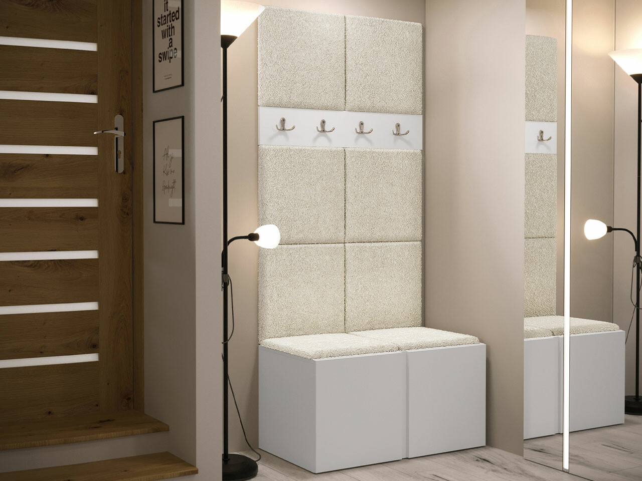 Gangmeubelset Hartford 267 (Wit)