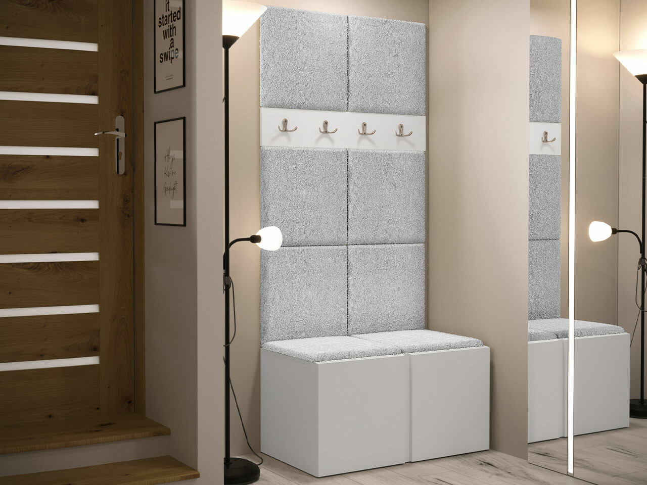 Gangmeubelset Hartford 267 (Wit)