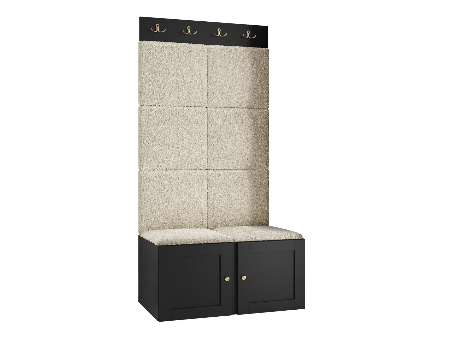 Gangmeubelset Hartford 375 (Zwart)