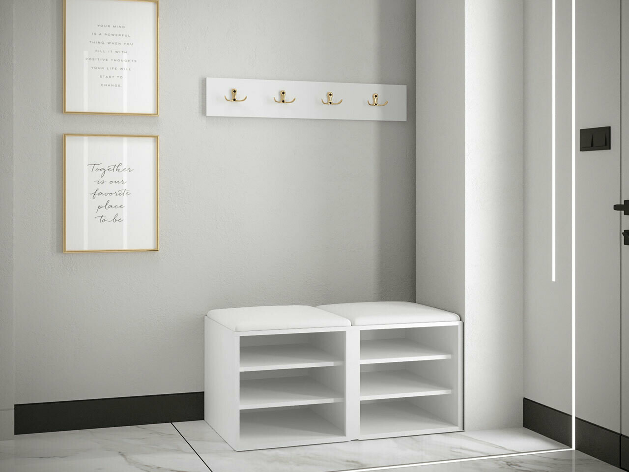 Gangmeubelset Hartford 376 (Zwart)