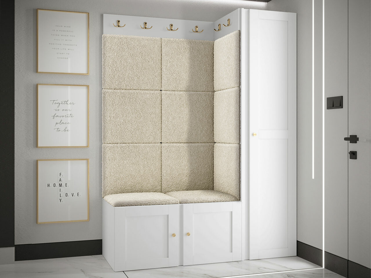 Gangmeubelset Hartford 377 (Zwart)