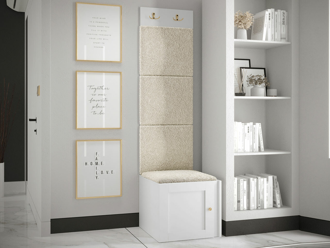 Gangmeubelset Hartford 378 (Wit)