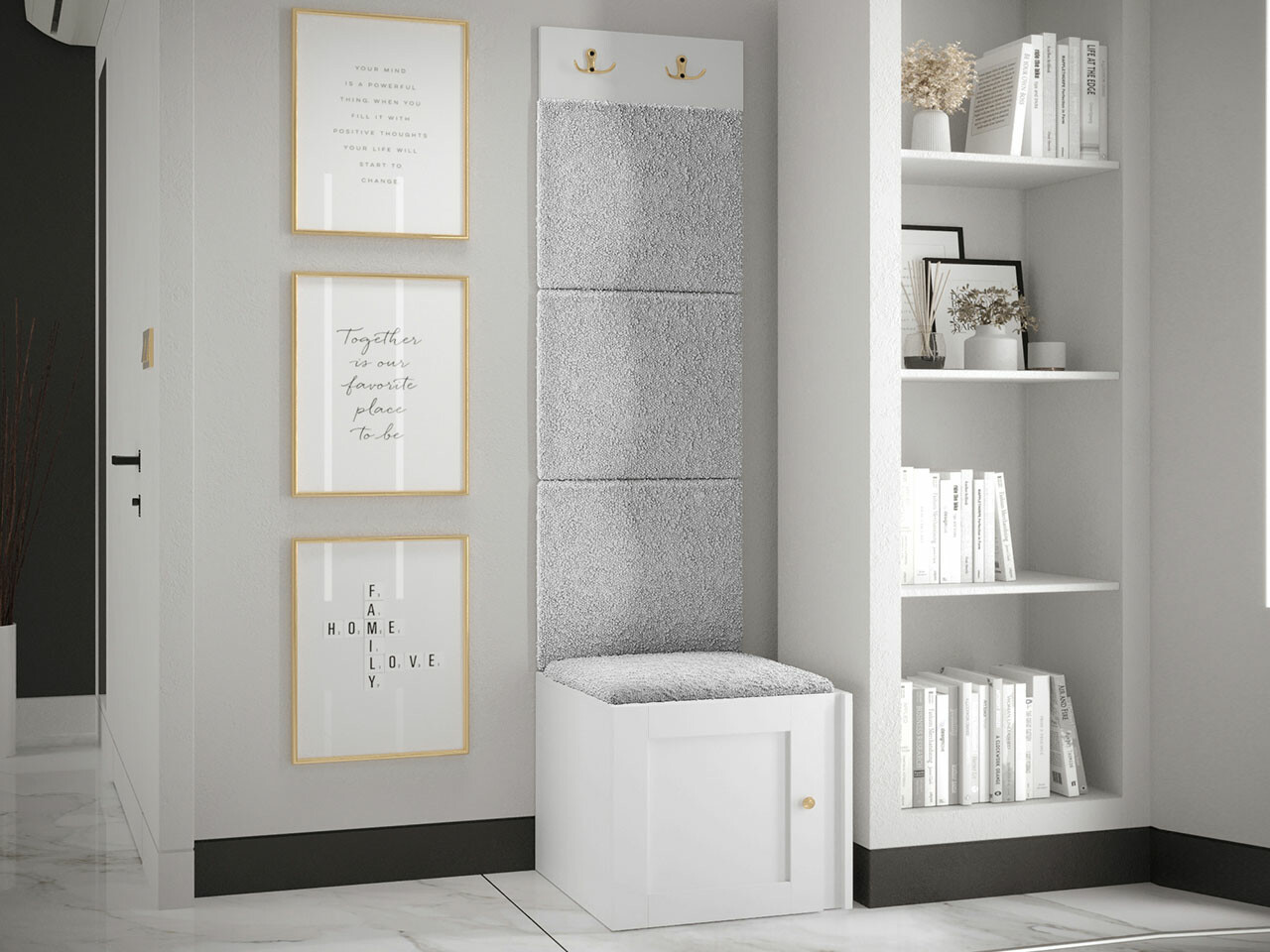 Gangmeubelset Hartford 378 (Wit)