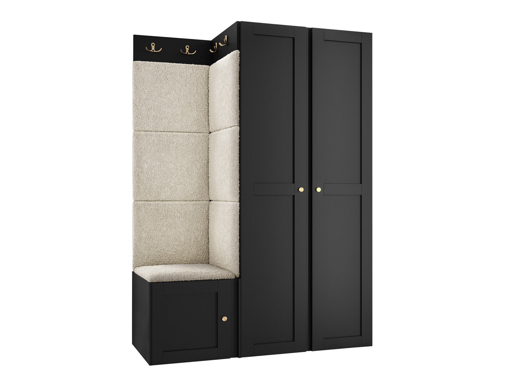 Gangmeubelset Hartford 379 (Zwart)