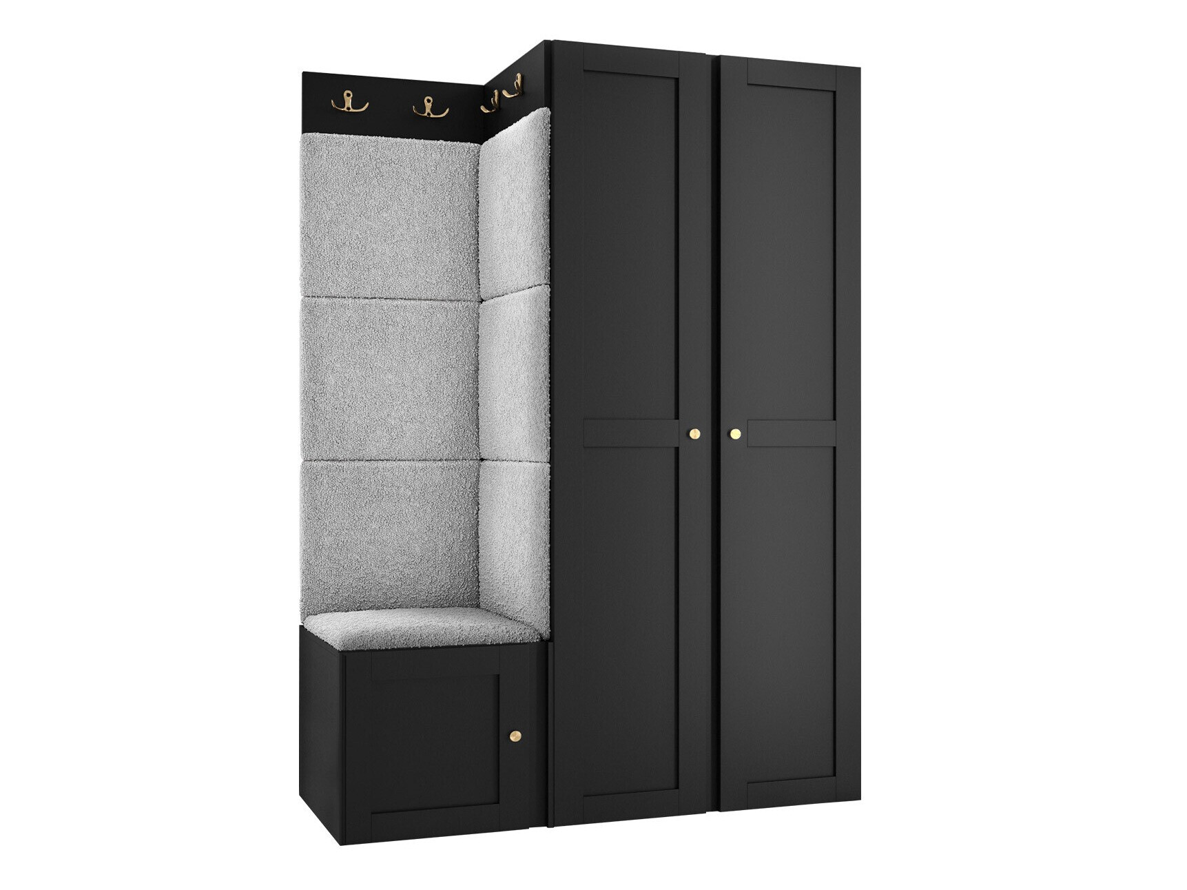 Gangmeubelset Hartford 379 (Zwart)