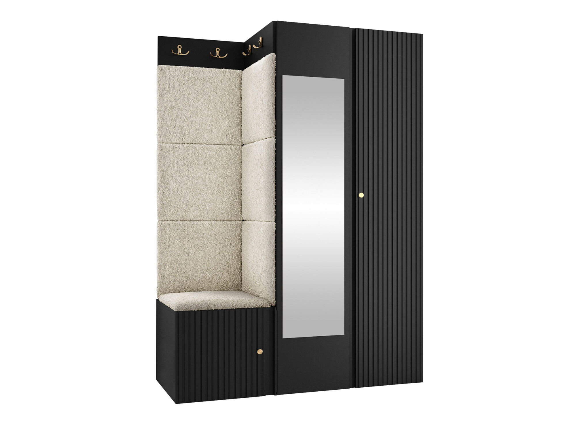 Gangmeubelset Hartford 388 (Zwart)