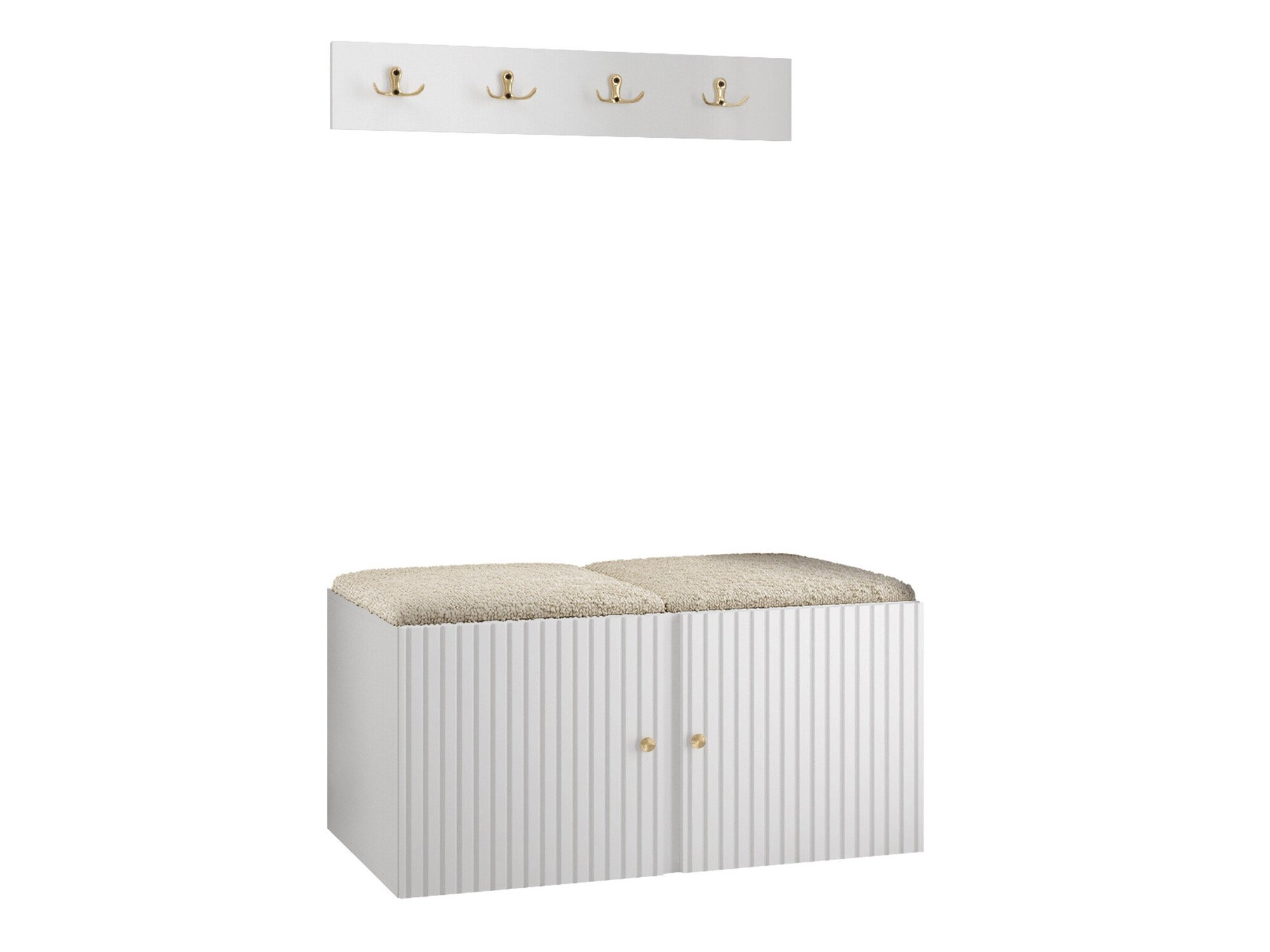 Gangmeubelset Hartford 384 (Wit)