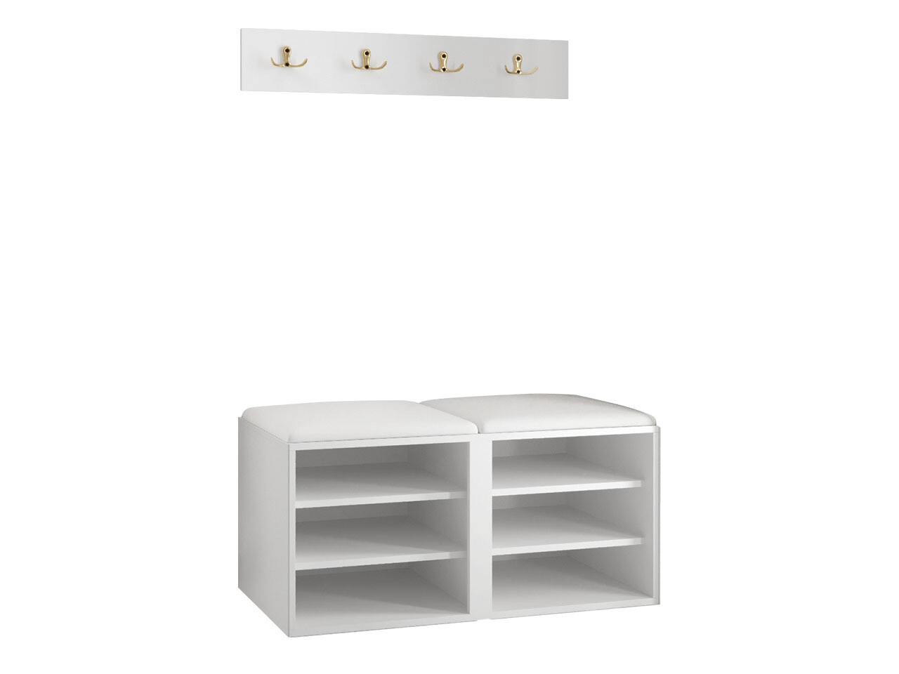 Gangmeubelset Hartford 384 (Wit)