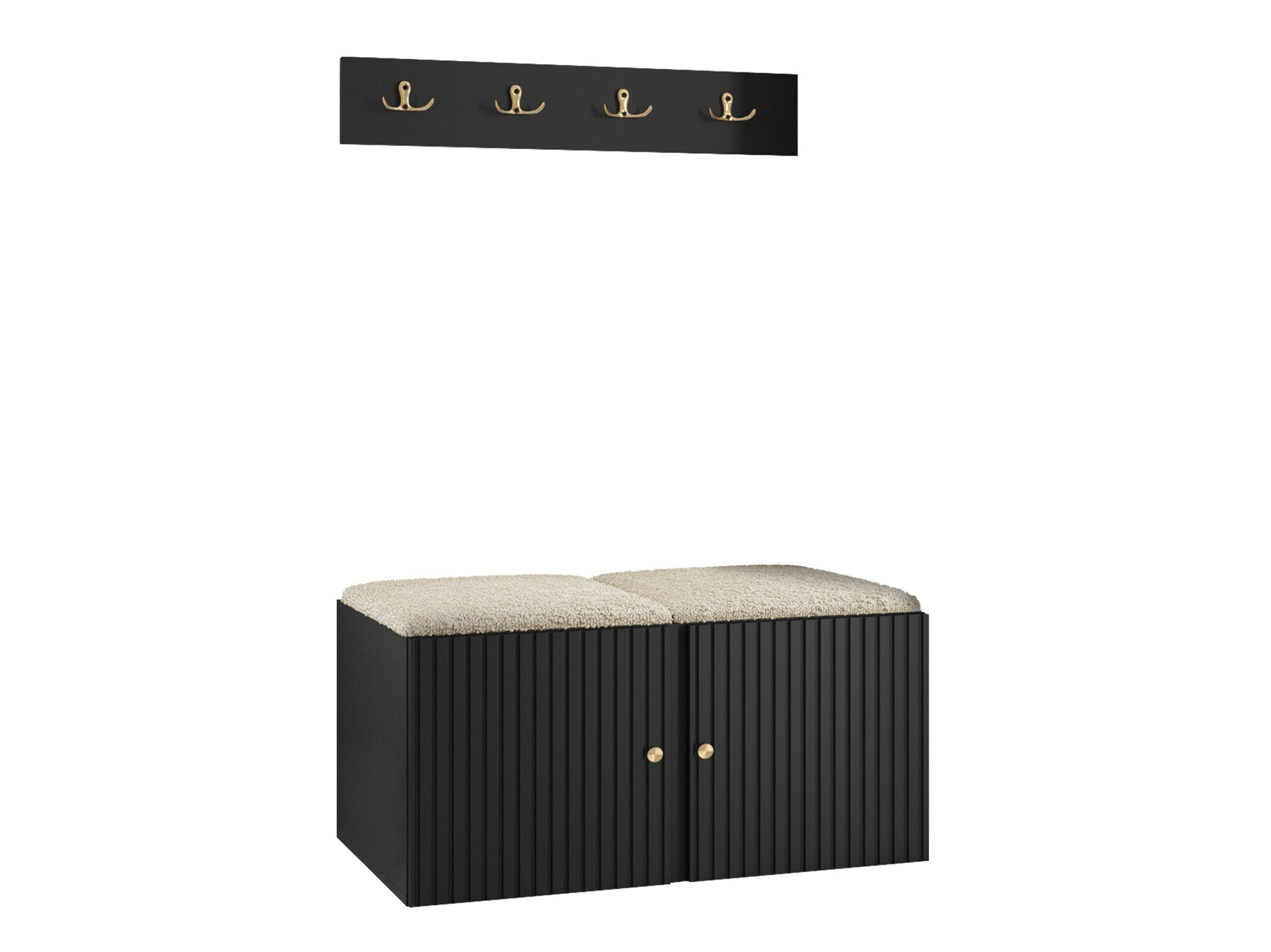 Gangmeubelset Hartford 384 (Zwart)