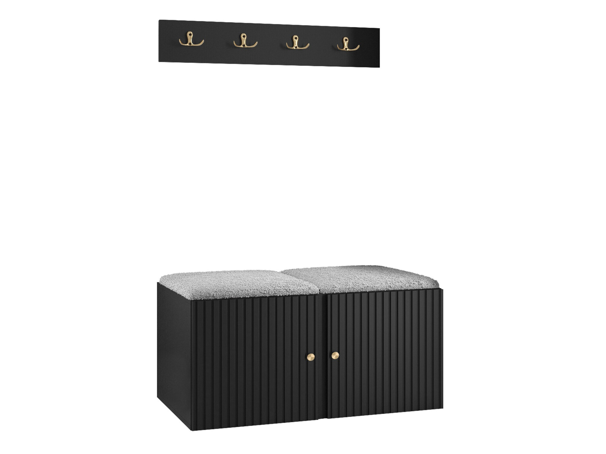 Gangmeubelset Hartford 384 (Zwart)