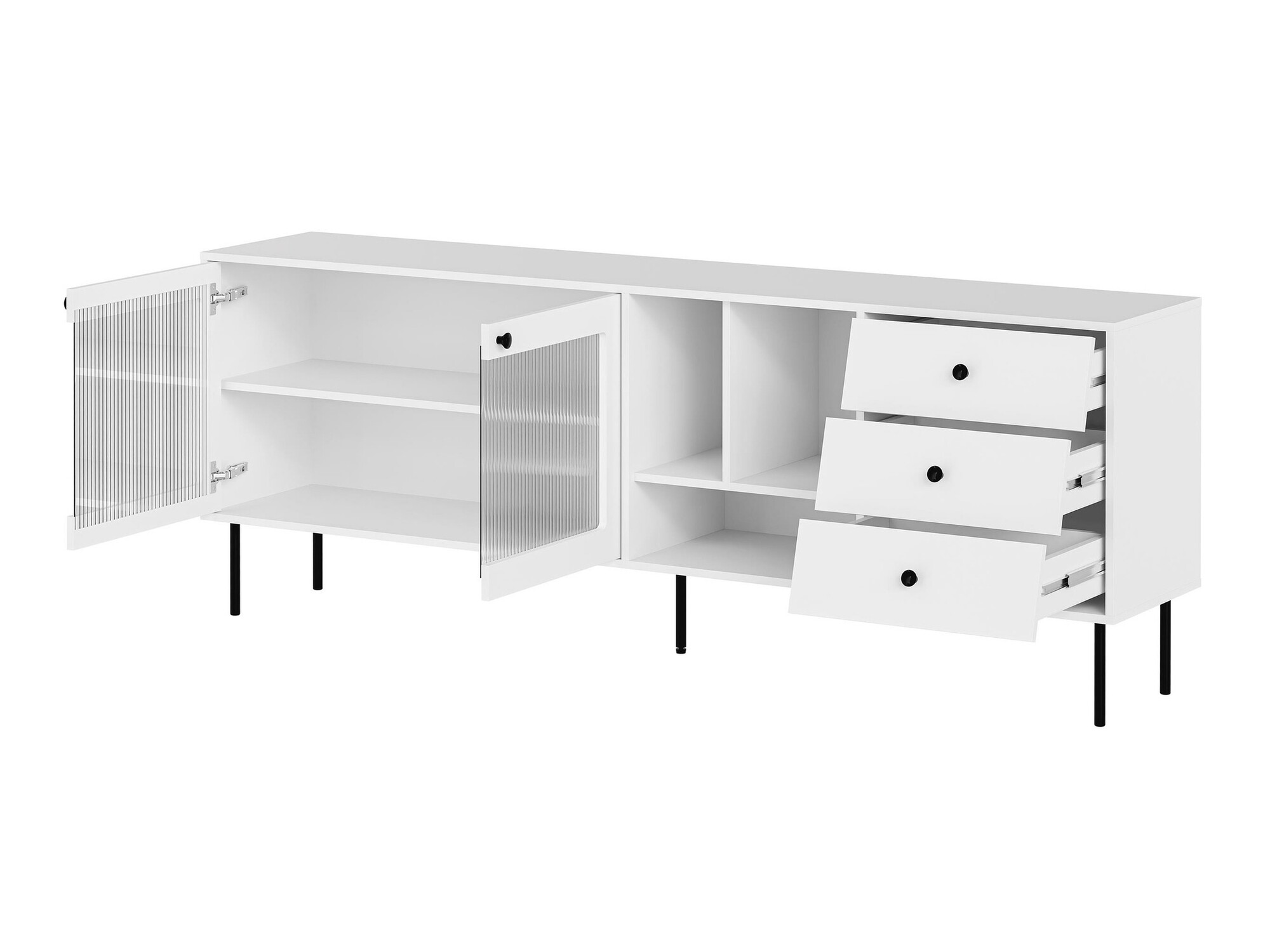 Ladekast Feletri 104 (Zwart)