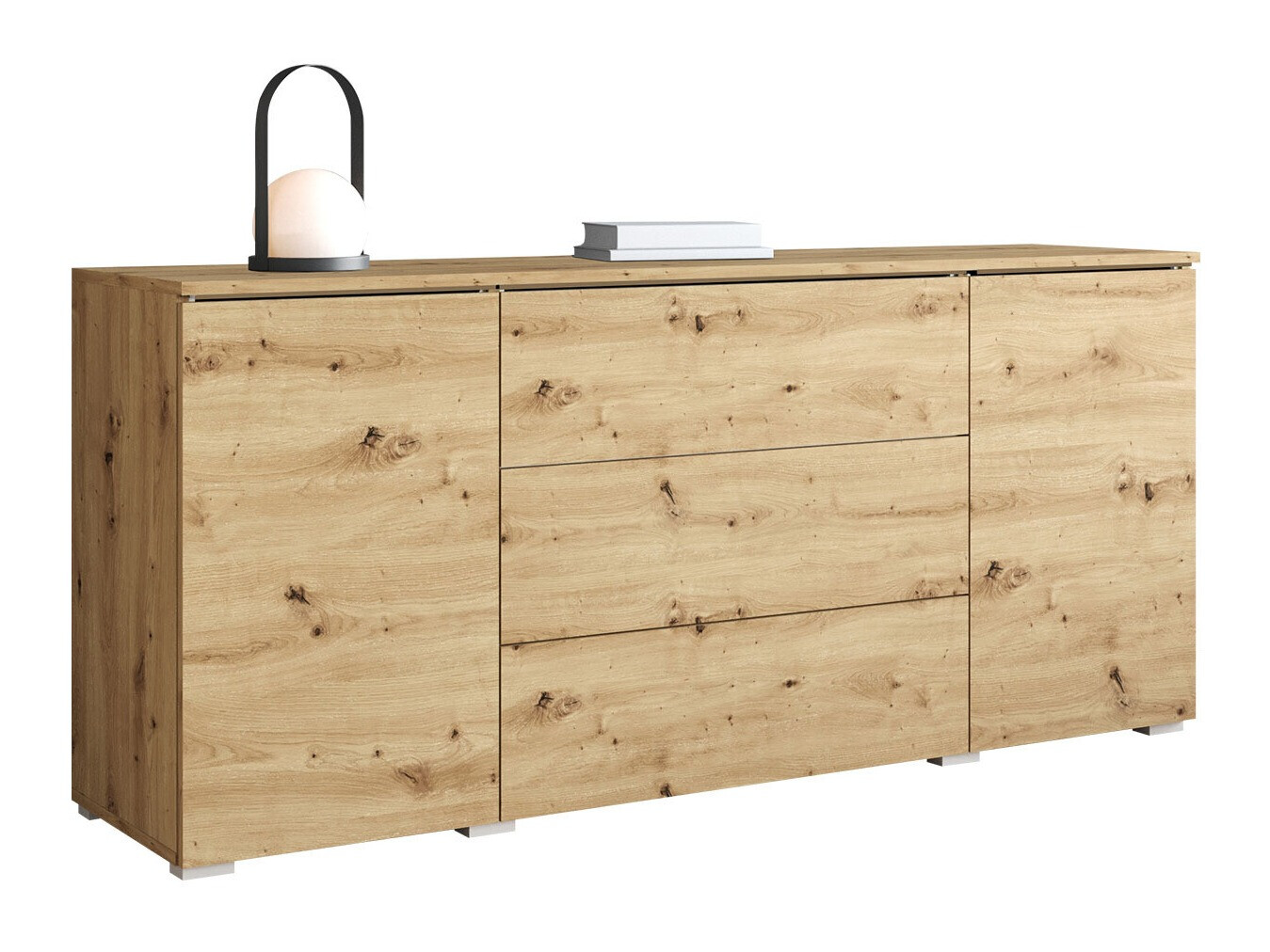 Ladekast Sarasota 142 (Artisan eiken)