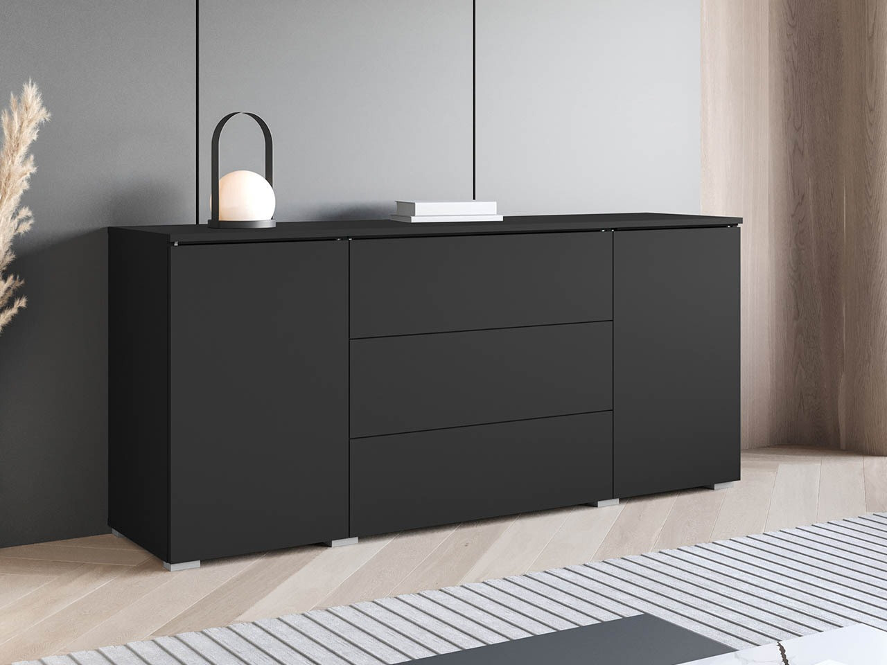 Ladekast Sarasota 142 (Grafiet)