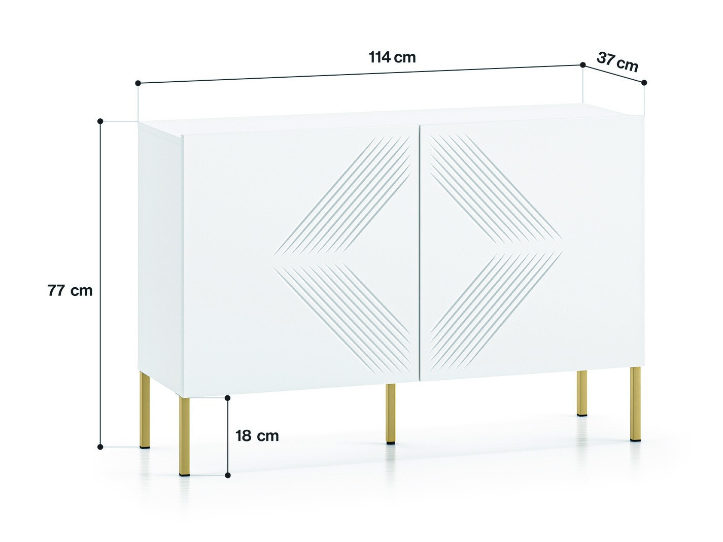 Dressoir Dorferi 104 (Gouden)