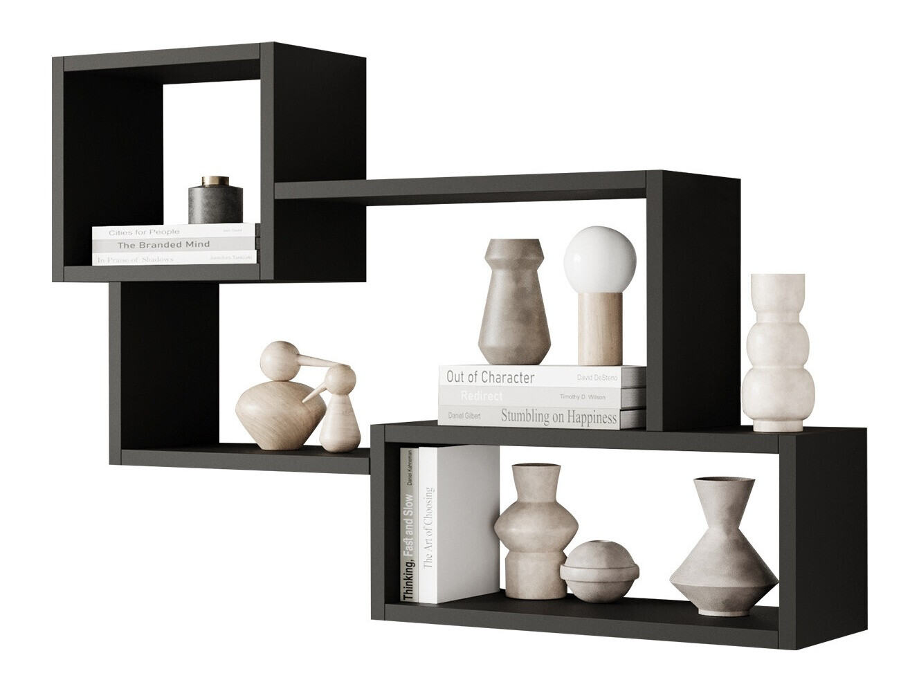 Wandplank Sarasota 106 (Grafiet)