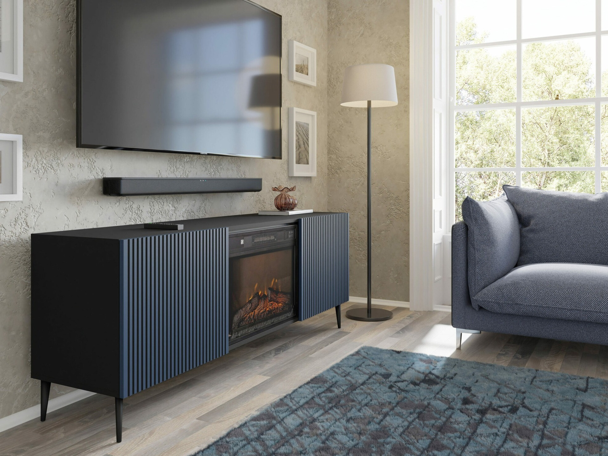 Dressoir Talsalu 111 (Blauw)