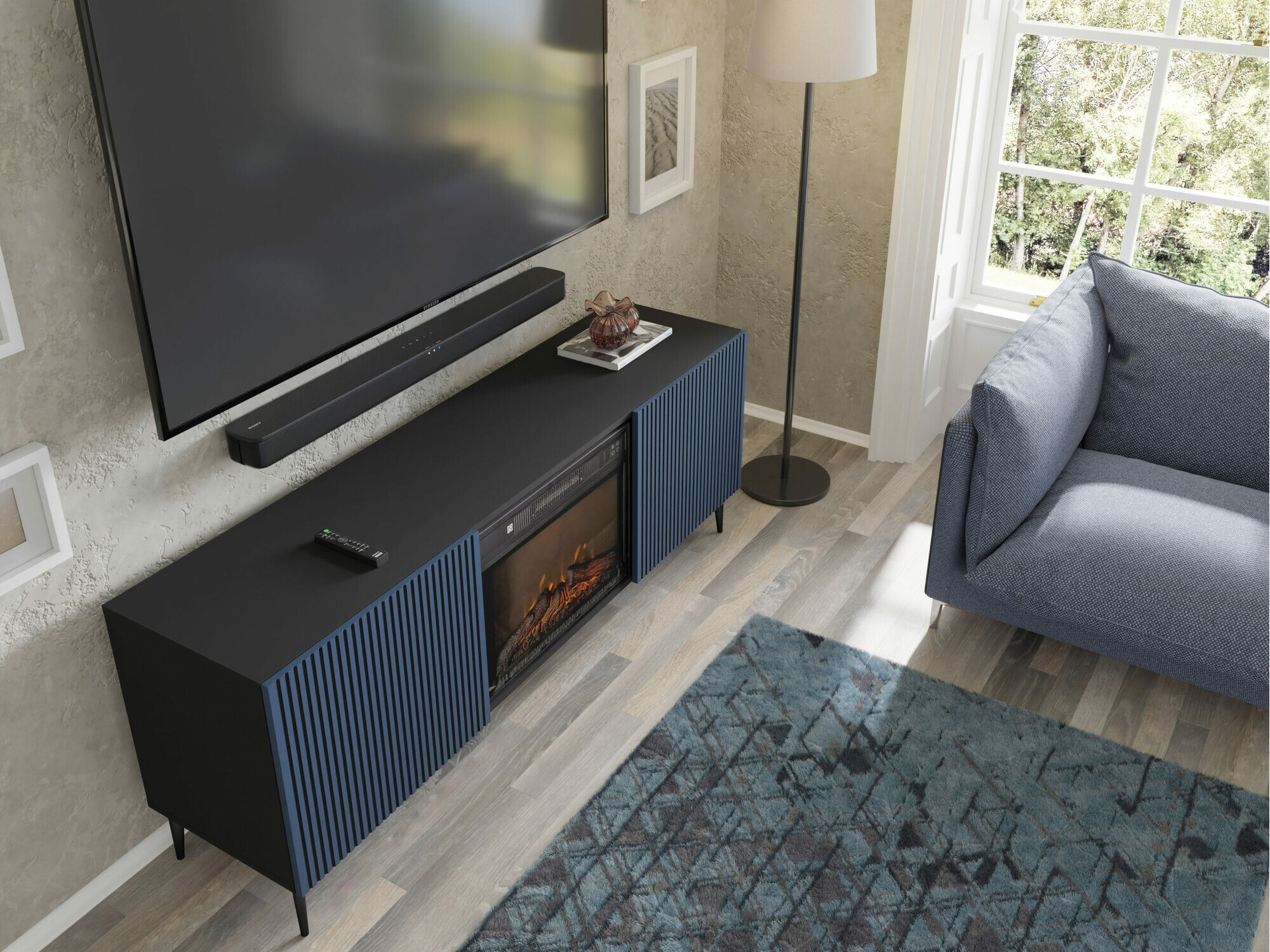 Dressoir Talsalu 111 (Blauw)