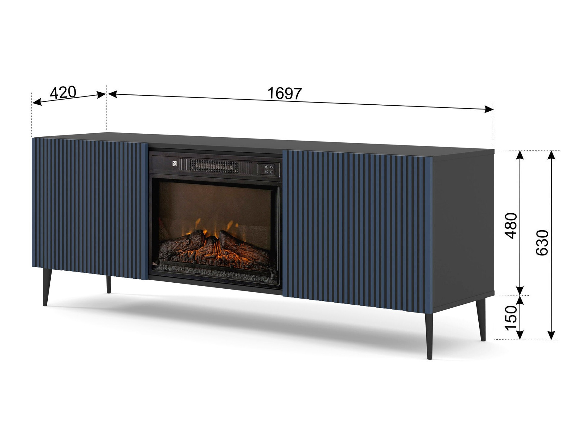 Dressoir Talsalu 111 (Blauw)