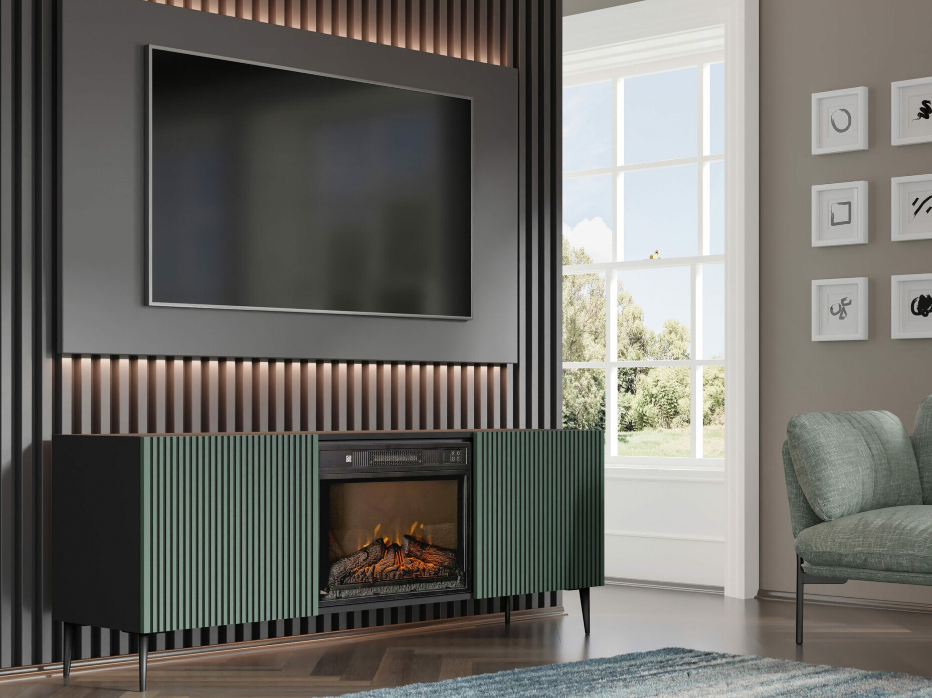 Dressoir Talsalu 111 (Groen)